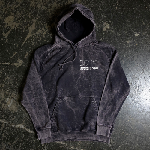 Dopamine Pullover Hoodie Vintage Black